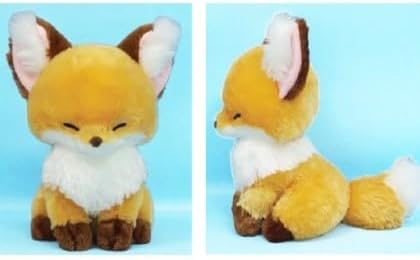 アミューズ ちょコンとキツネ JB きなこ （オレンジ） ぬいぐるみ 全長28cm 703869