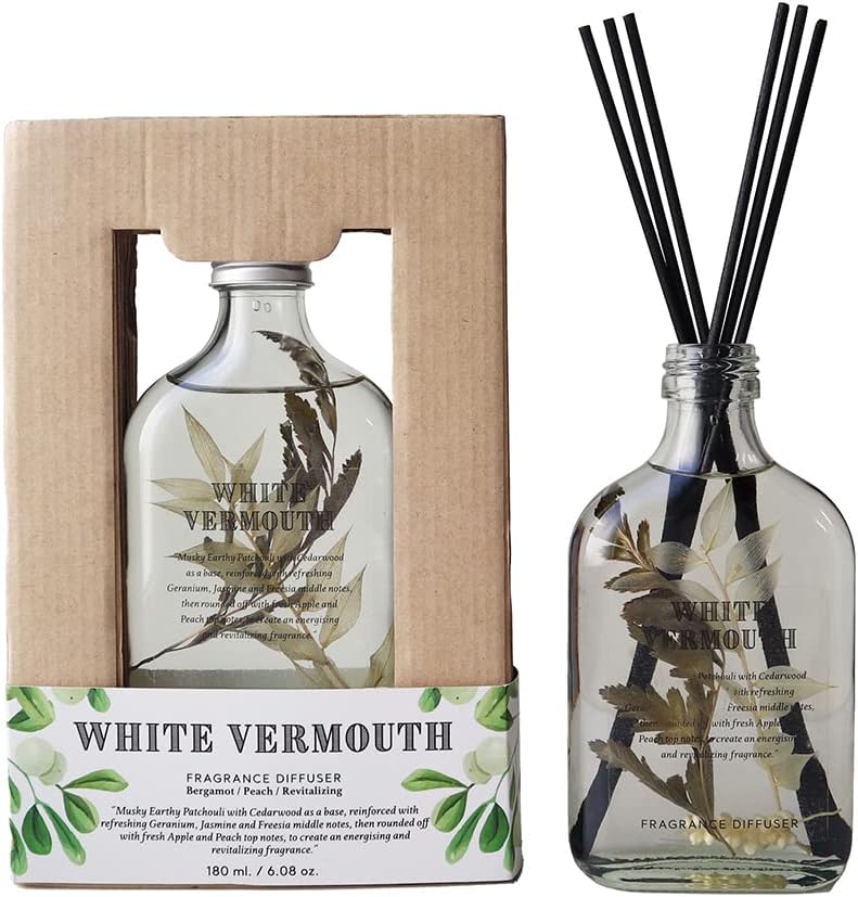 ユーロジャパンエレガンス BOTANICAL BOTTLES (ボタニカルボトルズ) ディフューザー 180ml （ホワイト..