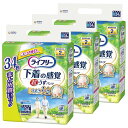 【ケース販売】ライフリー パン ツタイプ 下 着の感覚超うす型パン ツ Mサイズ 34枚×3パック 2回吸収