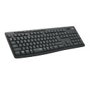 ロジクール ワイヤレスキーボード K295GP 静音 耐水 キーボード 無線 Unifying K295 windows chrome グラファイト 国 内 正 規 品(2)