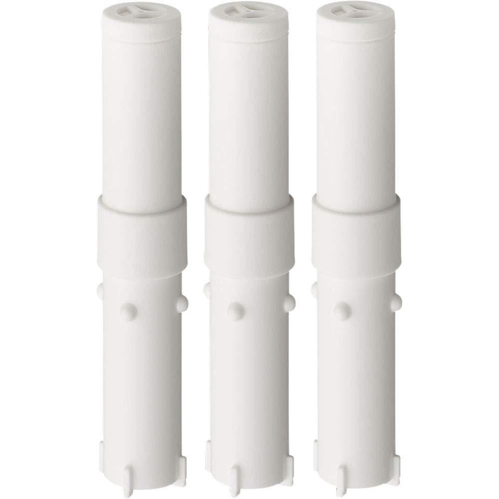 SANEI(サンエイ) 浄水カート リッジ 3本入り MIGAMI(ミガミ)用 残留塩素除去 日本製 PM7160-3S 白