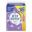 リフレ 超うす安心パッド 特に多い時も長時間・夜も安心用 大容量パック 300cc 36枚入