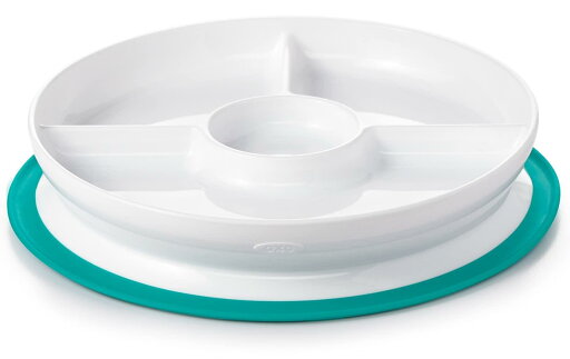 OXO Tot オクソートット くっつく ランチプレート ティール FDOX61121200 1個 (x 1) OXO Tot オクソートット くっつく ランチプレート ティール FDOX61121200 1個 (x 1)