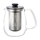 KINTO(キントー) UNITEA ティーポット 680ml ステンレス 食洗機対応 耐熱ガラス 8309(3)