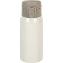 和平フレイズ 水筒 マグボトル 350ml ホワイト ワンタッチ栓 真空断熱ボトル 保温 保冷 RH-1671