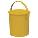 【7/20★5と0の日★お買い物マラソン】JEJアステージ 座れるバケツ フェルマー 限定カラー イエ ロー 15L 日本製 インテリア雑貨 おもちゃ収納 アウトドア 耐荷重150kg 幅31×奥行30.5×高さ30.3cm