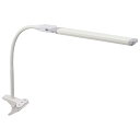 【8/30|5と0のつく日P4倍+当店P3倍】オーム電機 LEDクリップライト ホワイト 昼白色 LED スタイリッシュ 細身 おしゃれ デスクライト 机 読書灯 学習スタンド デスクランプ 白 LTC-LC36-W 06-0985 OHM