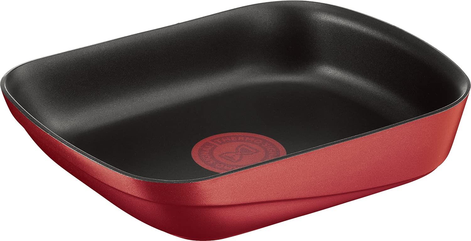 ティファール 取っ手のとれる 玉子焼き器 15×20cm IH ガス火対応 PFOAなどの有害物質不使用 インジニオネオ IHルージュアンリミテッド エッグロースター こびりつきにくさ長持ち レッド L85918
