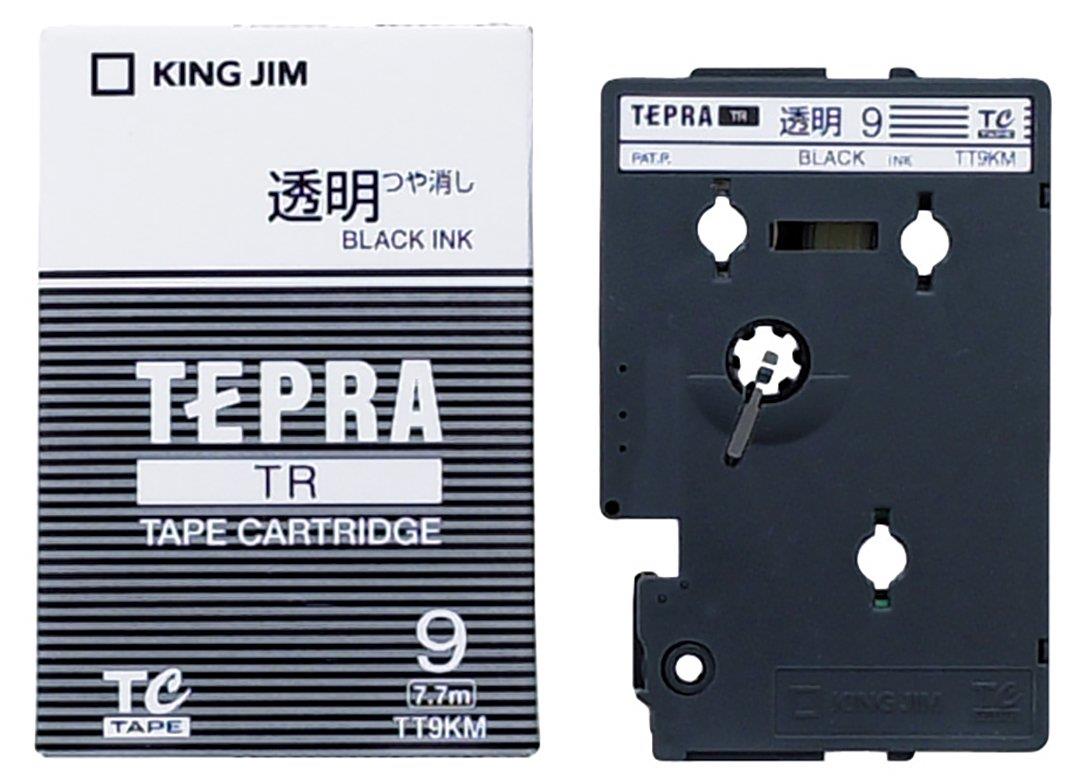 キングジム テープカート リッジ テプラTR 9mm TT9KM 透明
