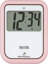 【GW営業中★毎日出荷対応中】タニタ(Tanita) 非 接 触タイマー 洗えるタイプ 大画面 100秒 衛生的 手洗い ピンク TD422PK