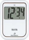【GW営業中★毎日出荷対応中】タニタ(Tanita) 非 接 触タイマー 洗えるタイプ 大画面 100秒 衛生的 手洗い ホワイト TD422WH