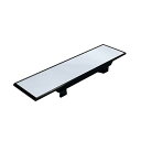 【7/25★5と0の日★お買い物マラソン】槌屋ヤック(Tsuchiya Yac) 車内用品 ルームミラー よく見える ミラー クローム ブラック 270×70m...