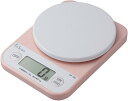 【8/15ショップポイント5倍】タニタ クッキングスケール キッチン はかり 料理 デジタル 1kg 1g単位 ピンク KF-100 PK