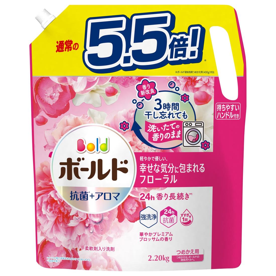 ボールド 洗濯洗剤 液体 プレミアムブロッサム 詰め替え 2,200g大容量