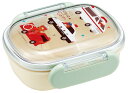 スケーター(Skater) 子供用 お弁当箱 小さめサイズ 1段 270ml ふわっと盛れるドーム型 キッズランチ 抗菌加工 日本製 トミカとトム QAF1AG68446(3)