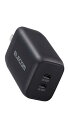 エレコム 充電器 Type-C 2ポート 65W USB PD対応 PPS対応 QC3.0対応 Magsafe3対応 折りたたみ式プラグ 【 i Phone16 15 iPad Macbook Air/Windows PC など対応】 ブラック EC-AC4365BK(2)