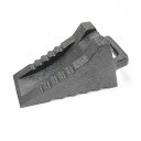 【7/20★5と0の日★お買い物マラソン】メルテック(meltec) 車用 タイヤストッパー プラスチック製 オールマイティータイプ 1個入 Meltec FT-23 日本製 W118×H130×D260mm