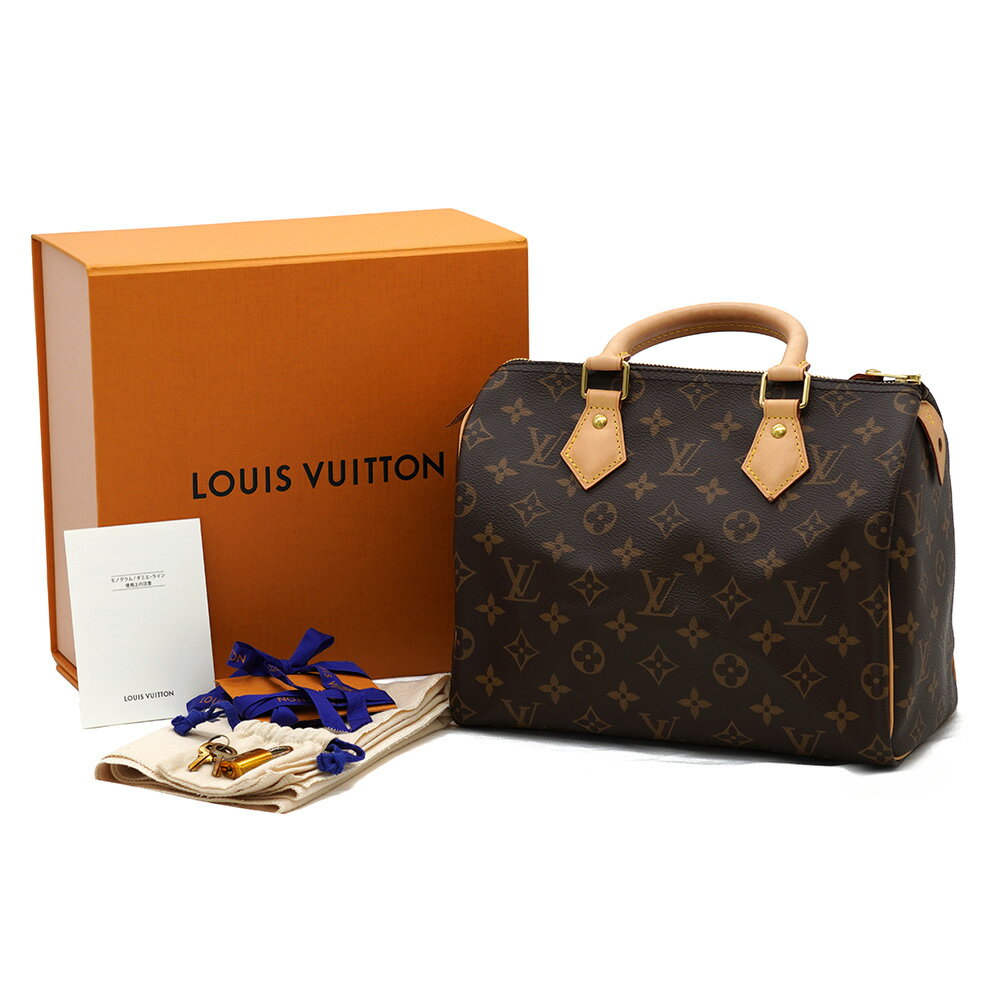 【中古】 Louis Vuitton ルイ・ヴィトン LV ブランドバッグ モノグラム スピーディ25
