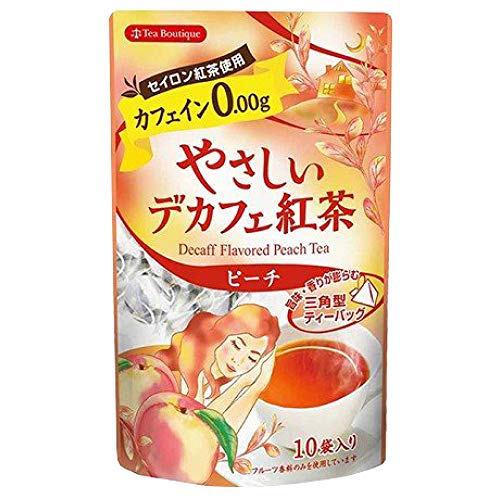 【楽天スーパーセール期間限定 対象商品セール中】ティーブティック やさしいデカフェ紅茶 フルーツシリーズ 6種セット 各1箱12g(1.2gx10TB入り)x6種 ノンカフェイン