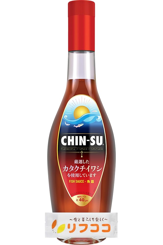 チンス プレミアム魚醤 ナンプラー 500ml ベトナム産 厳選されたベトナム産カタクチイワシのみ使用