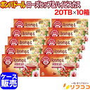【回数制限無しのレビュー書いて10%OFFクーポン配布中♪】ポンパドール ローズヒップ&ハイビスカスフラワー ハーブティー 1箱(3.5gx20TB入り)×10...