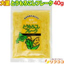 大望 とうもろこしフレーク 40g 北海道産100% 野菜フレーク 無添加 無着色 離乳食 ベビーフード 裏ごし野菜フレーク