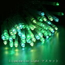 業務用 イルミネーション ストレートライト クリスマス 屋外 防雨 連結可能 100球 2芯 拡散型 LEDストリングライト ミックス