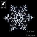業務用 イルミネーション モチーフ 2D 雪 雪の結晶 クリスマス 屋外 防雨 LED スノークリスタル ホワイト