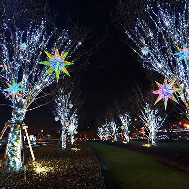 業務用 イルミネーション 大型モチーフ 3D クリスマス 屋外 防雨 LED ドリームシャ...