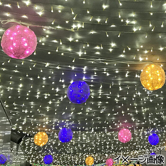 業務用 イルミネーション モチーフ 3D クリスマス 屋外 防雨 LED クリスタルグロー...