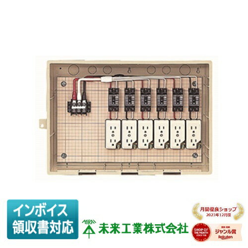 [法人限定] 15-6CTB 未来工業 ミライ 屋外電力用仮設ボックス [ 156CTB ]