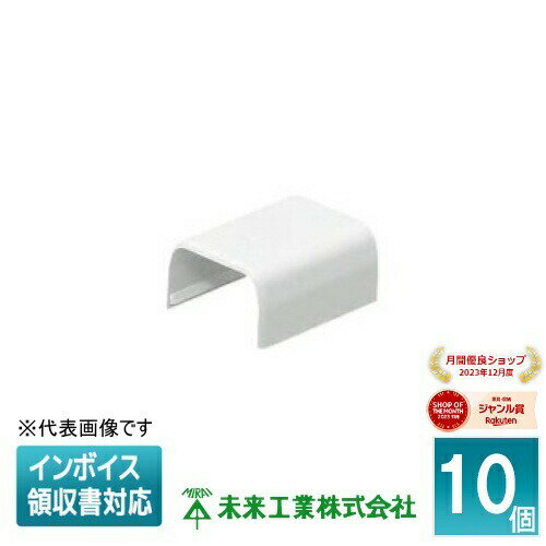 [法人限定] EMS-2W (10個入) 【カベ白】 未来工業 ミライ Eモール ストレート [ EMS2W ]