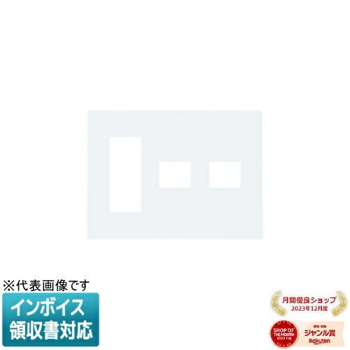 [法人限定] WTL7075WK マットホワイト パナソニック アドバンスシリーズコンセントプレート5コ用 3コ+1コ+1コ用 [ WTL7075WK ]