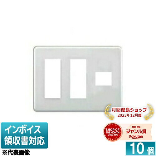 [法人限定] WDG5417(SS) (10個入) 東芝 ※受注品 プレート 9個用 3＋3＋1SS [ WDG5417SS ]