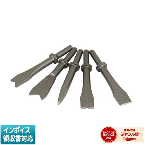 ◇ 5PCS 125mm 藤原産業 SK11 エアーハンマー用チゼルキット [ 5PCS 125mm ]