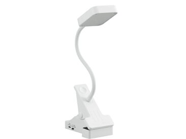 ヤザワコーポレーション 乾電池式クリップライトノーマルタイプ CLLD01WH