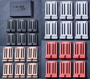 ニックス KNICKS ALU15-6 アルミ削り出しベルトループ 6枚入り BOXセット 各色お選びください
