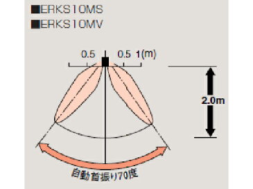 ダイキン セラムヒート 遠赤外線暖房機　 ERKS10NS　【代引き不可商品】