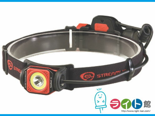 ストリームライト　ツインタスクUSBヘッドランプ（レッド）123