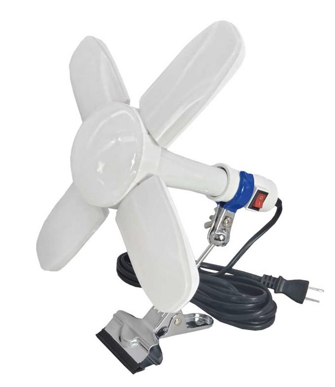 【当店在庫品】ウイングエース 35W LED電球付屋内用クリップランプ スーパールミネX CP35 5mコード LA-3505-LED 【在庫あり】