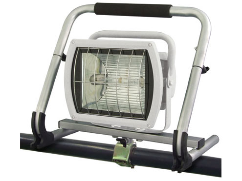 日動工業　瞬間再点灯メタルハライドライト150W　 MHN-150MC-S 　単管クランプ仕様