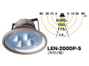 LEDギガライト200W　日動工業 LEN-200DP-S（天付け型）昼光色