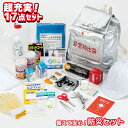 防災セット 【緊急避難セット(KRD-250)】 非常用 持ち出し袋 防災用品 避難セット 避難袋 地震対策 防災リュック 角利産業