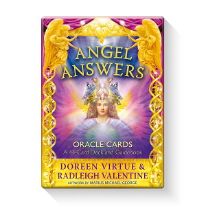 エンジェルアンサーオラクルカード 【 日本語解説書付き ドリーン・バーチュー ラドリー・バレンタイン オラクルカード セルフケア 天使 】