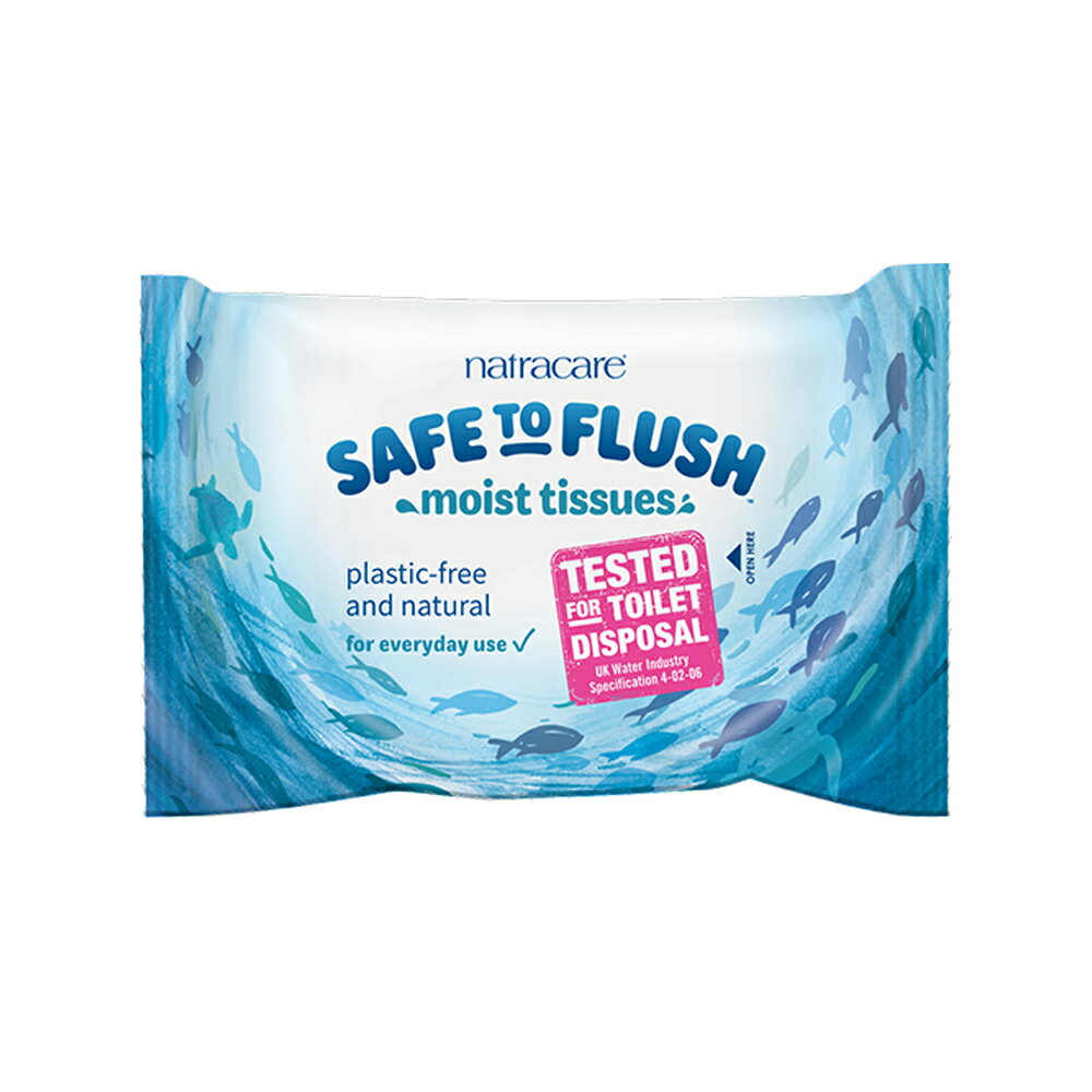 ナトラケア ナチュラル ウェットシート 30枚入 【 塩素漂白フリー プラスチックフリー 水に流せる 】