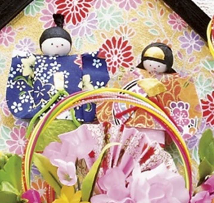 【送料無料】ひなの花祭り送料無料　送料込　ひな祭り　雛祭り　ひな人形　雛人形　お雛様　桃の節句　ひな　雛　3月3日　女の子　孫　子供　こども　プレゼント　ギフト　贈り物　お祝い　置物　イベント　装飾　かわいい　小さい