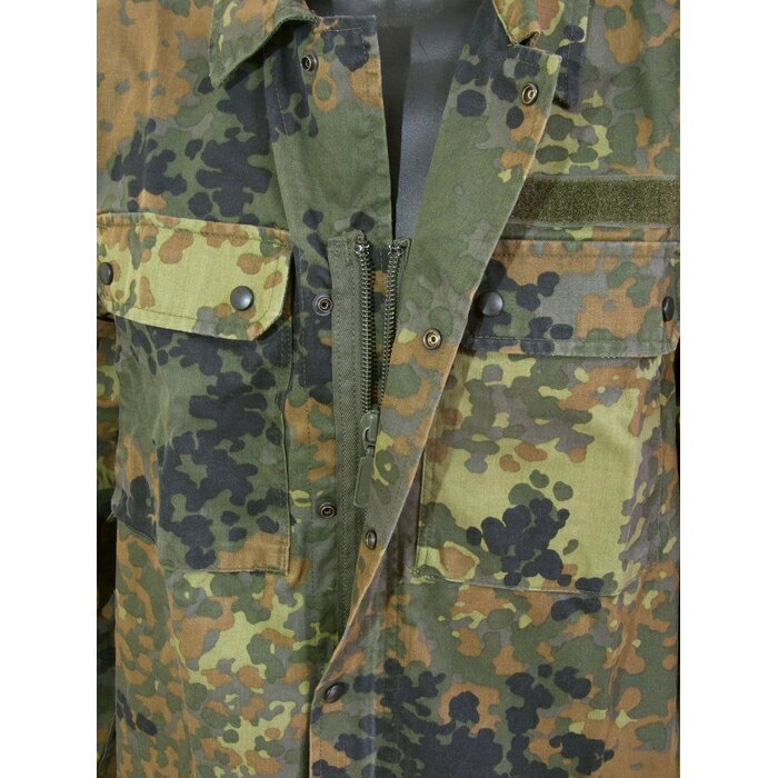 【中古良】 ドイツ軍 フィールドジャケット コンバットジャケット ライトウェイト フレクターカモ L 表記13 8595/0005 軍放出品 3