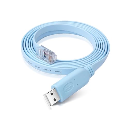 樂天商城 - [LUYING] USB RJ45 コンソールケーブル ルータ スイッチ ファイアウォールサーバ などの適用 1.8m