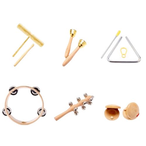 -/6点セット/-・Size:6点セット・【簡単・楽しい打楽器セット】可愛いデザインの打楽器セットです。木製なので軽くて丈夫な設計です。・【おもちゃとしても最適です】それぞれの打楽器が様々な音色を奏でてくれます。お子様が触って聴いて知育にも最適です。・【セットになってるから選べて楽しい】楽器は5点セット、6点セット、7点セットからお選びいただけます。たくさん選べて色んな音でお楽しみいただけます。・【商品内容】　材質：天然木　アイアン 各サイズ：画像参照
