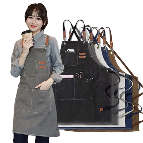  アウトドア エプロン キャンプ ワークエプロン 大判タイプ ツールポケット バーベキュー 厚手綿作業服 前掛け カフェフリーサ